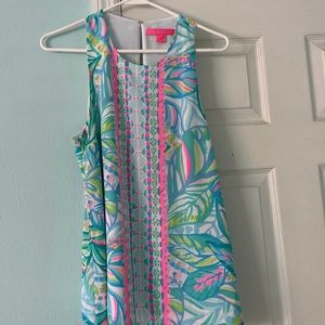 Lilly Pulitzer silk top size M